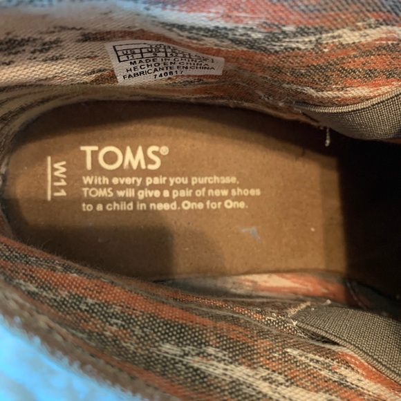 Tom’s Dessert Wedge 🔥$15 DEAL ankle boot:bootie, size 11,beige/stone color - Picture 7 of 7